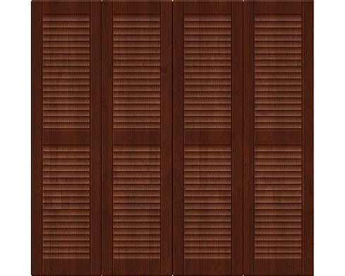 Внутренние ставни жалюзи в пол