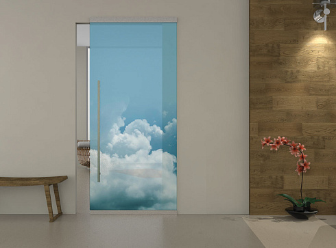 Межкомнатные стеклянные двери AIP Porte Vizioni Tendenza Elements TM01